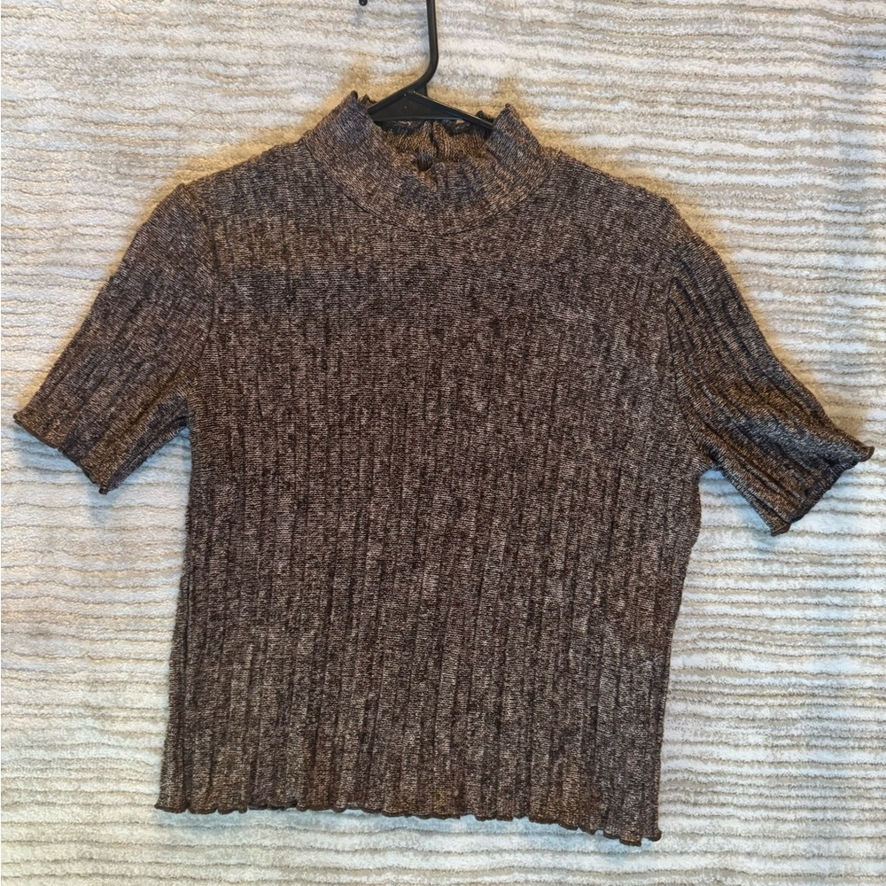 Zara brown top